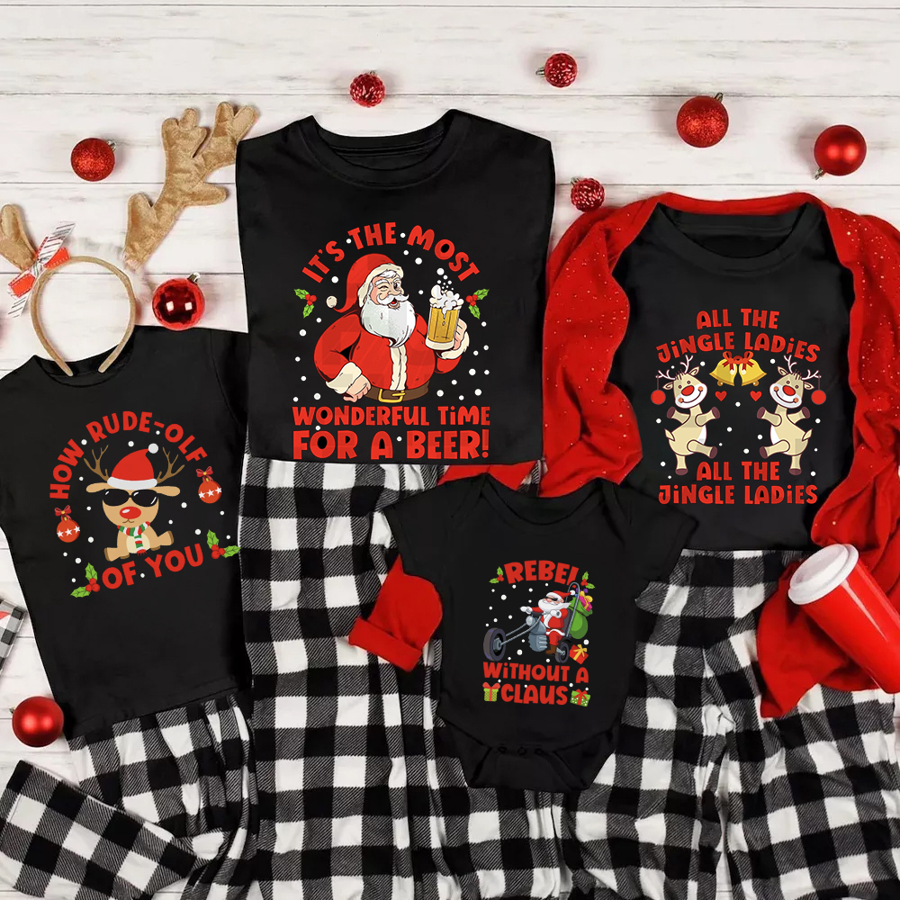 Personalized Funny Party Matching Shirts For Family