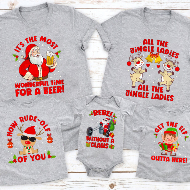 Personalized Funny Party Matching Shirts For Family