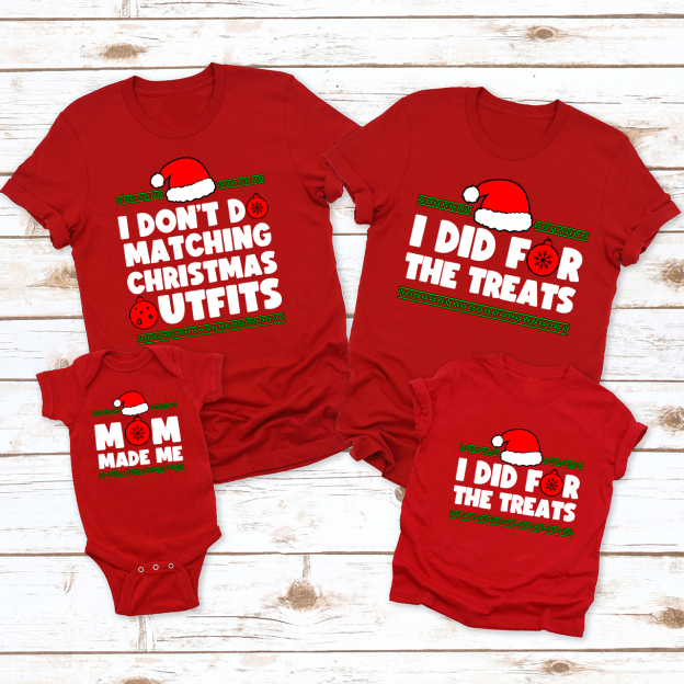 Personalized Funny Group Matching Christmas Party Shirts