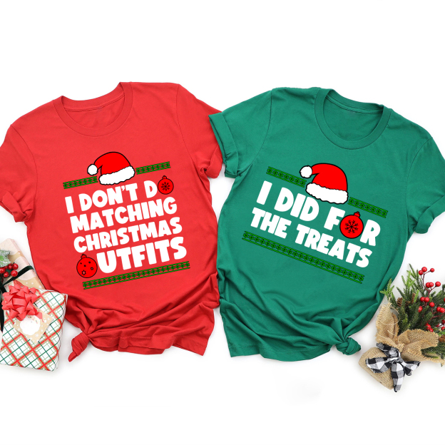Personalized Funny Group Matching Christmas Party Shirts