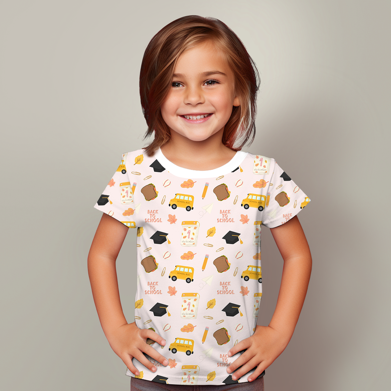Sandwich Back To School All Over Print Kids Tees