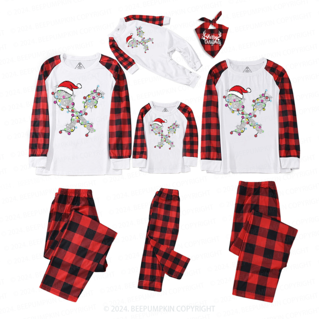 Funny Santa Christmas Family Matching Pajamas