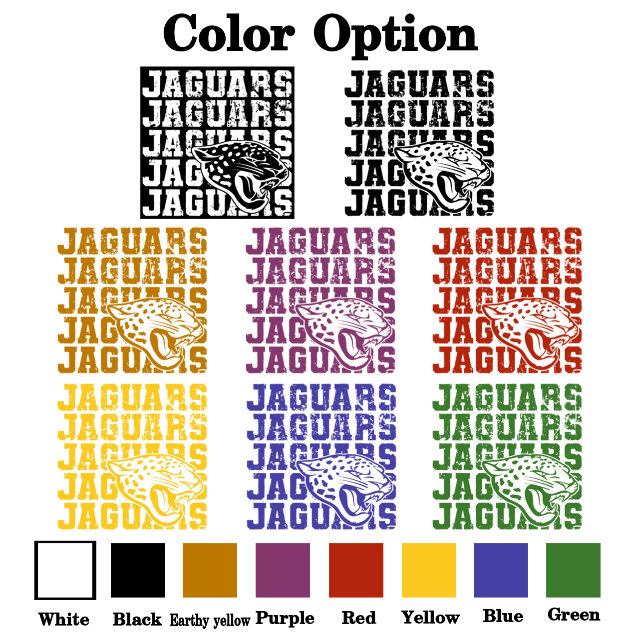 Personalized Jaguars Mascot Toddler&Kid's Tees Beepumpkin