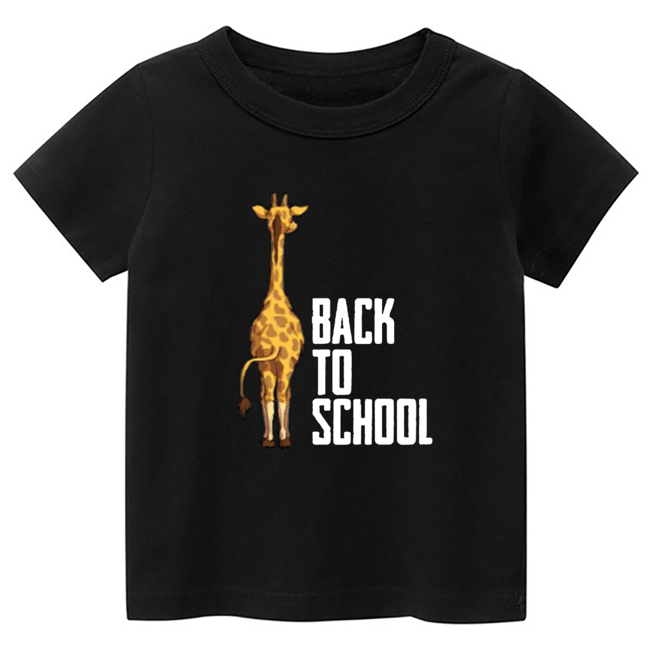 Giraffe Back To School Toddler&Kids Tees 