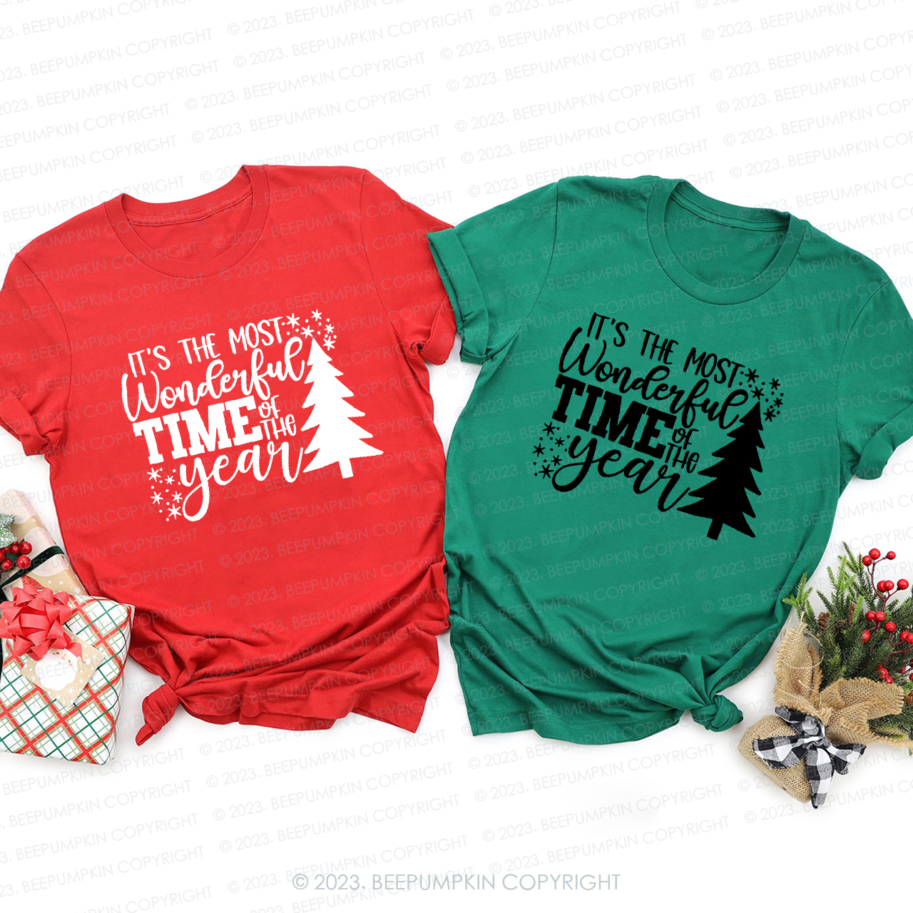 It's The Most Wonderful Time of the Year Shirt For Family Beepumpkin