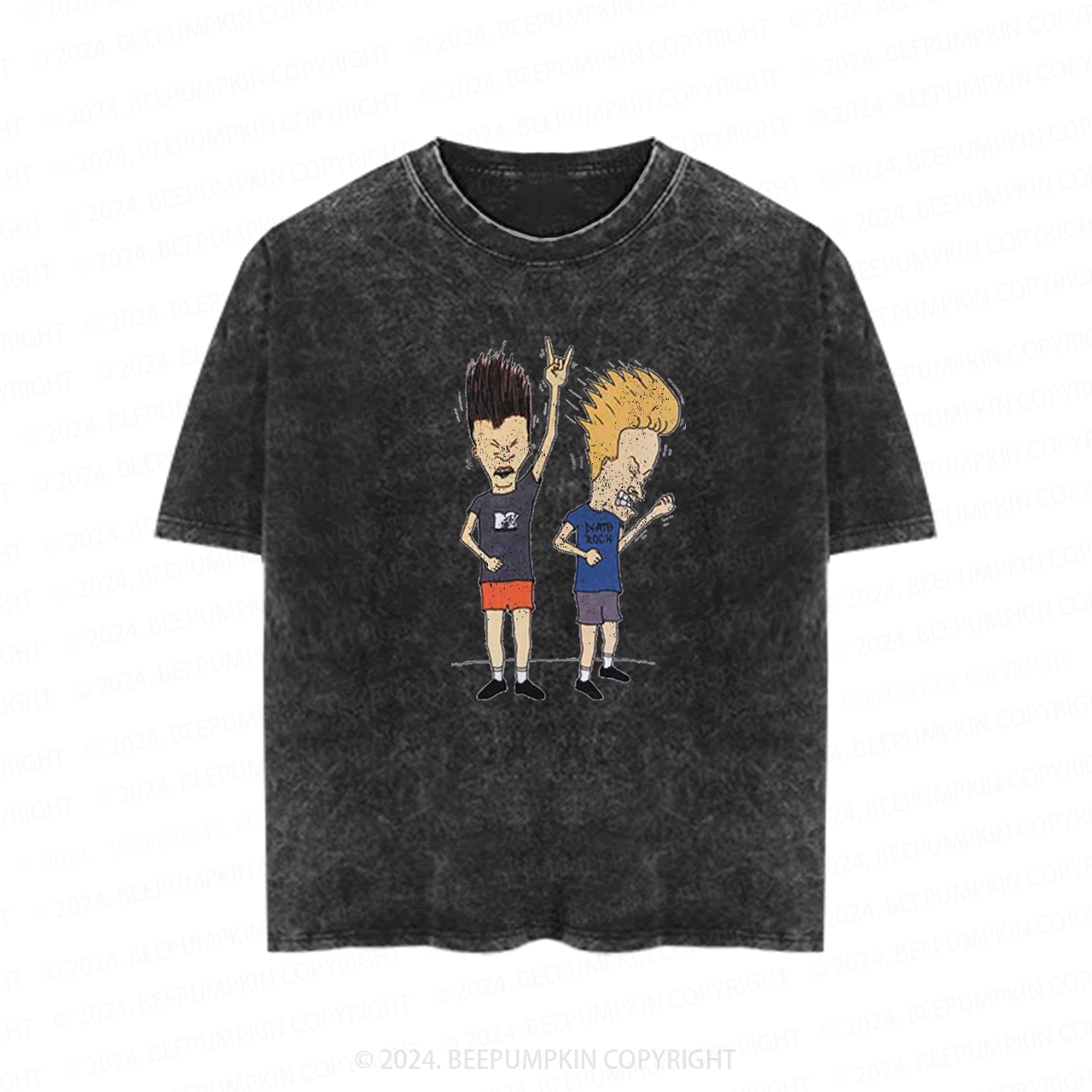 Beavis And Butthead Funny Toddler&Kids Washed Tees          