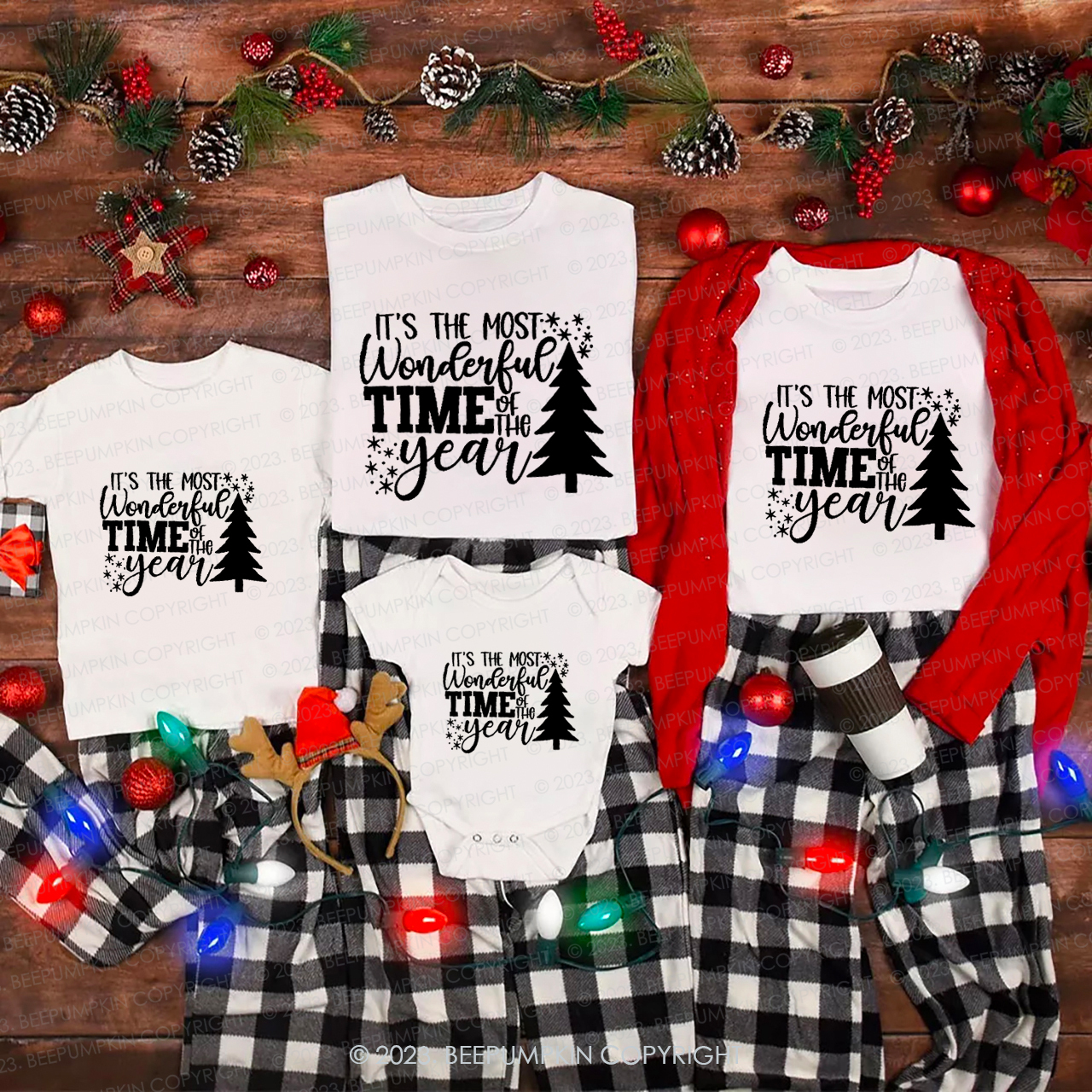 It's The Most Wonderful Time of the Year Shirt For Family Beepumpkin