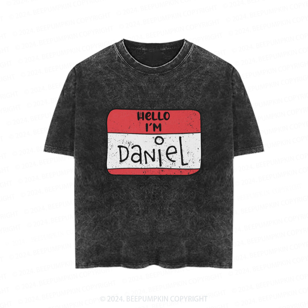 Personalized Alphabet Back To School Toddler&Kids Washed Tees          