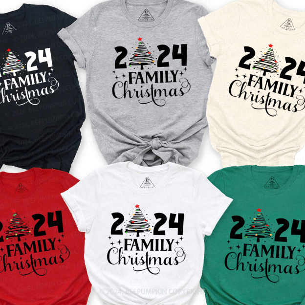 We Are Family Christmas 2024 Shirts Beepumpkin