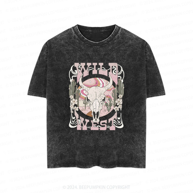 Wild West Toddler&Kids Washed Tees          