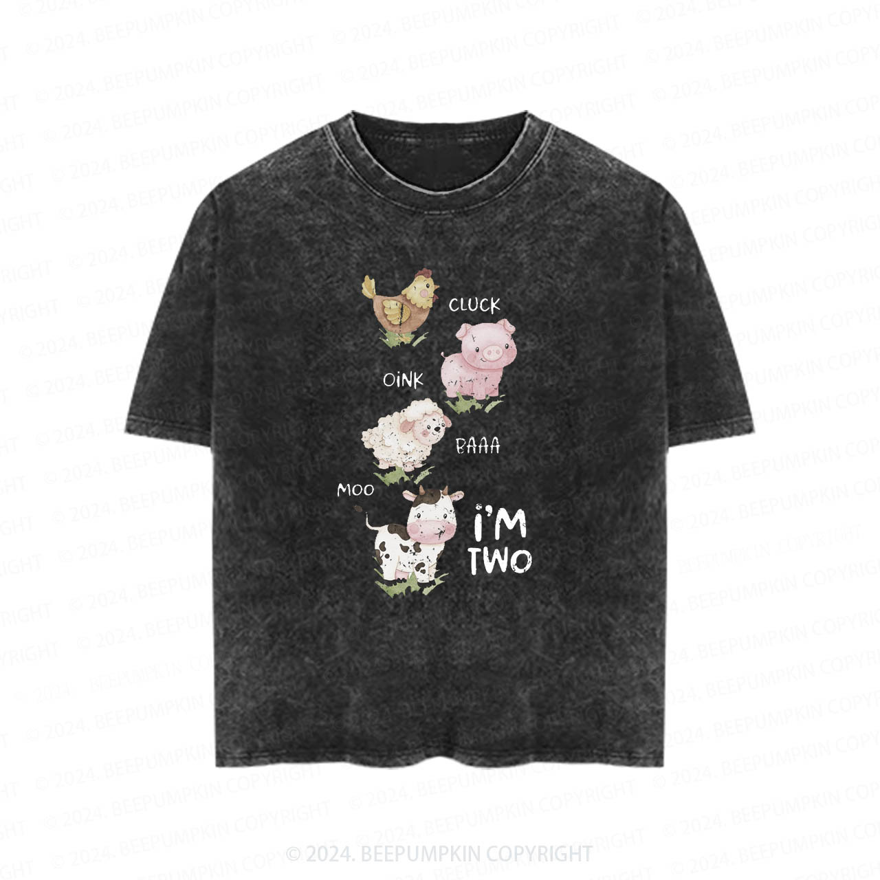 I Came From Nuttin'  Toddler&Kids Washed Tees           Sale-Beepumpkin™