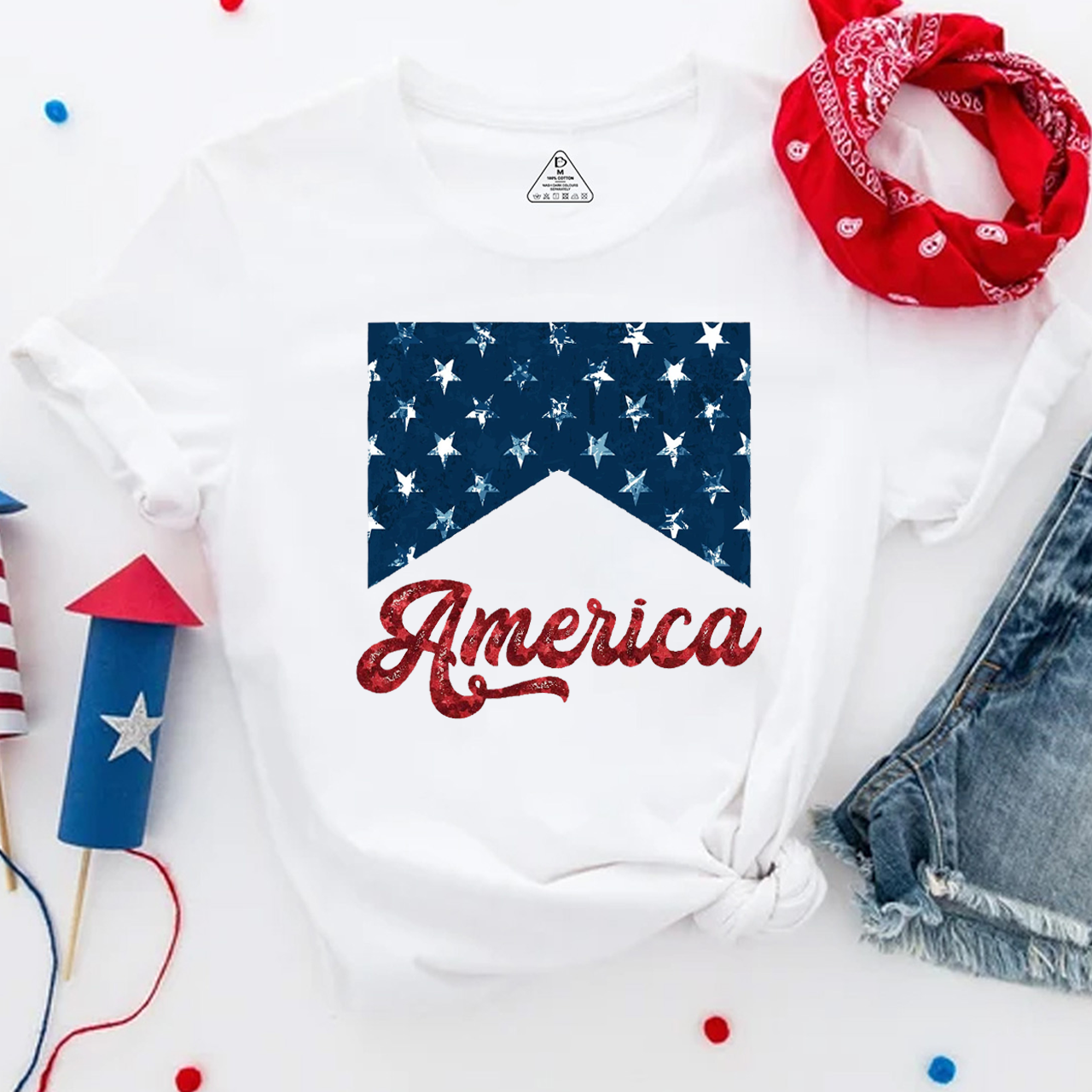 Red White And Blue T-Shirts