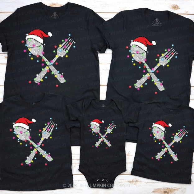 Funny Santa Christmas Family Matching T-Shirts