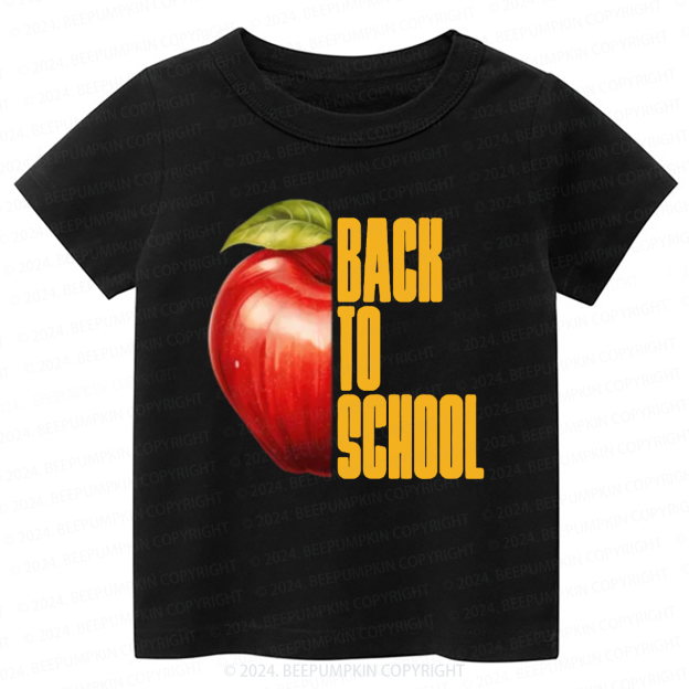 Back to School Apple Shirt 