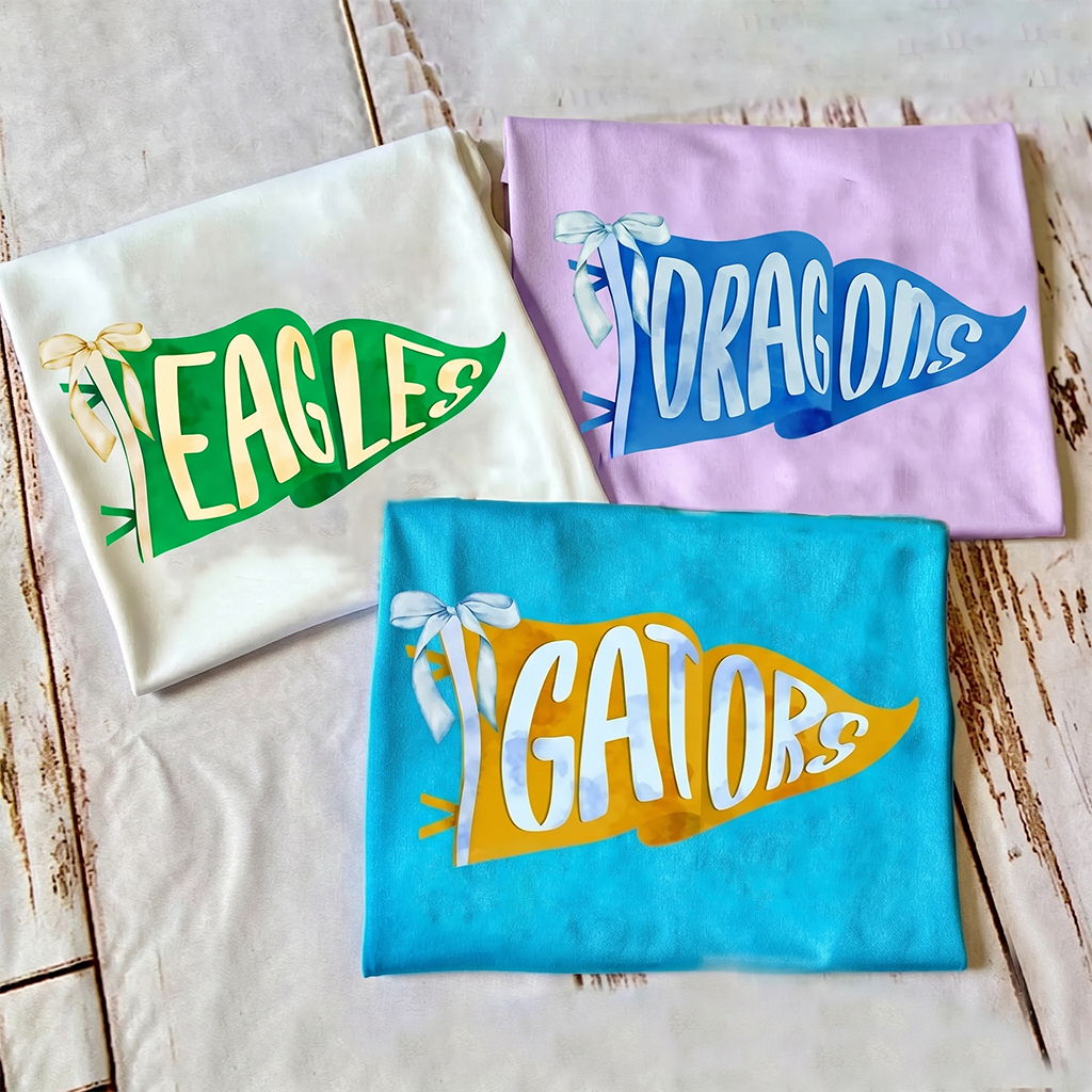 Personalized School Spirit Team Back To School Toddler&Kid's Tees