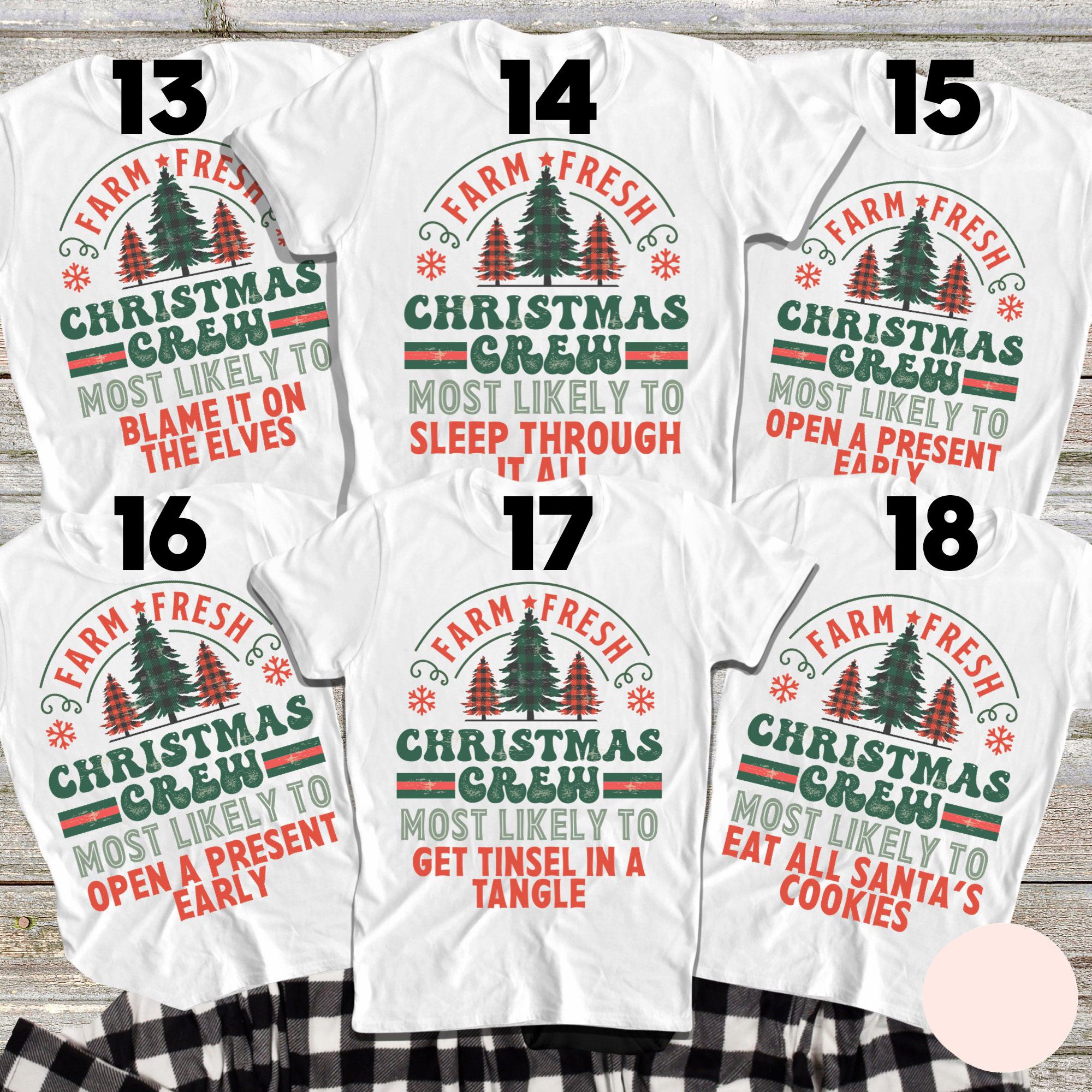 Most Likely To Christmas Tree Family Pajamas Beepumpkin