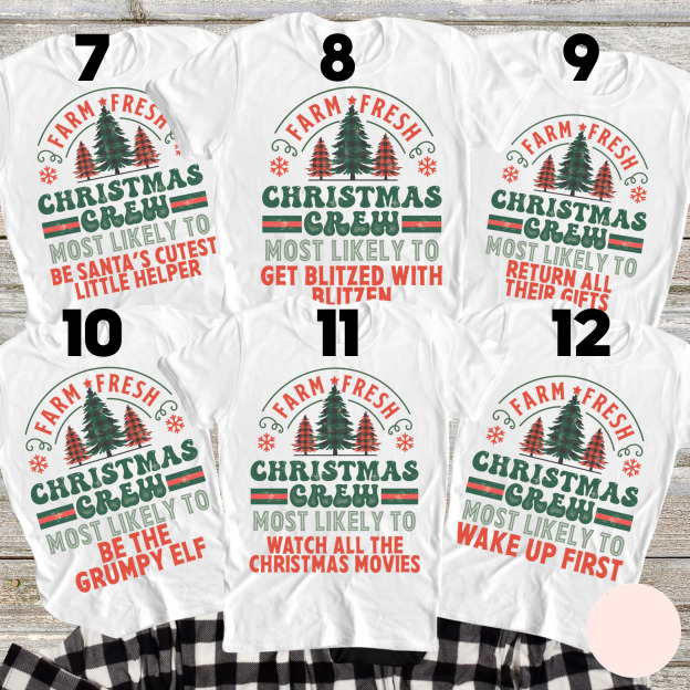 Most Likely To Christmas Tree Family Pajamas Beepumpkin