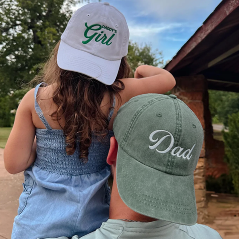 Daddy's Girl Embroidered Matching Baseball Cap