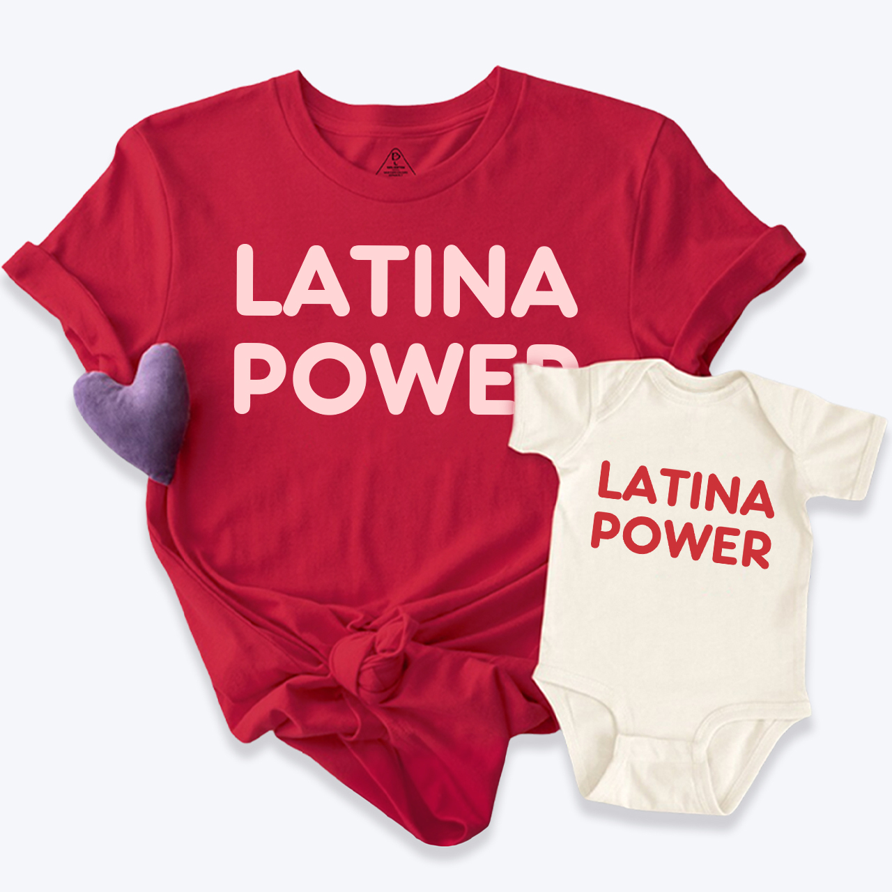 Latina Power Mom&Me Matching Tees