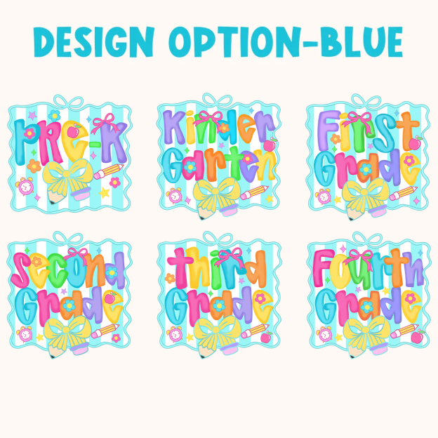 Personalized Preppy Back to School Bundle Toddler&Kid's Tees Beepumpkin 