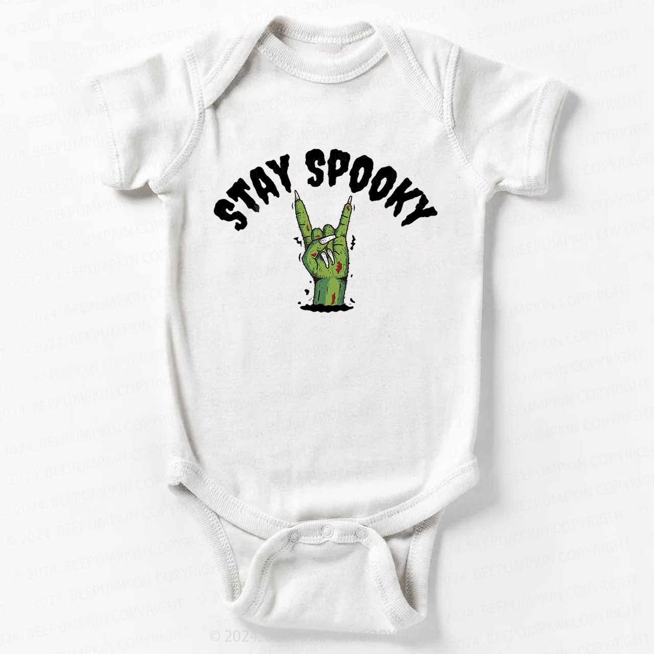 Halloween Stay Spooky Hand Bodysuits