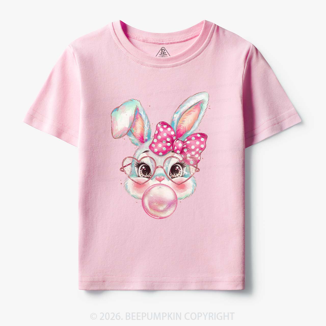 Sassy Bunny Bubble Toddler&Kids Tees