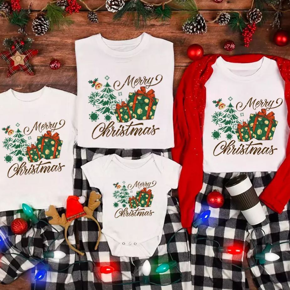 Merry Christmas Gift Family Matching Shirt