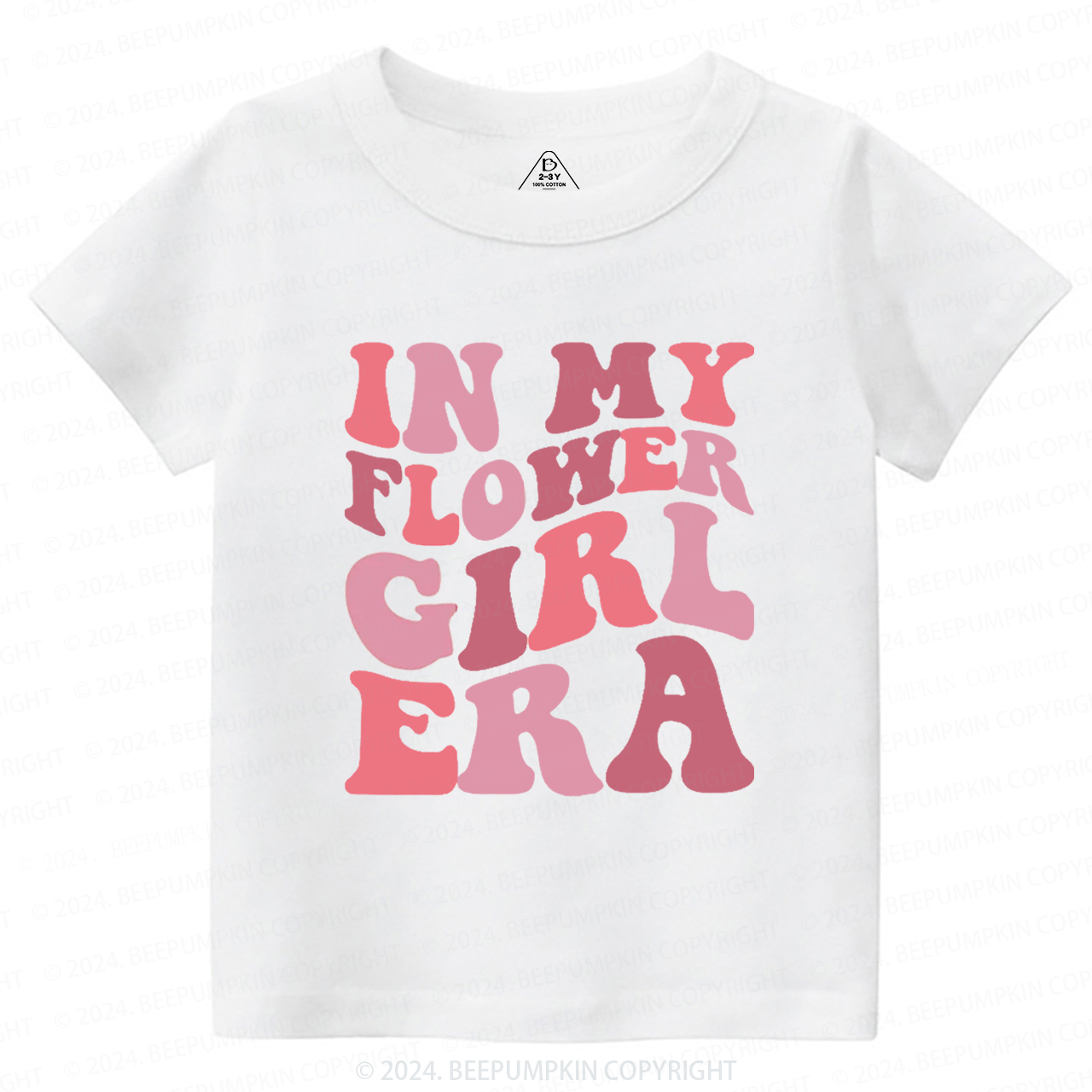 In My Flower Girl Era Toddler&Kids Tees 