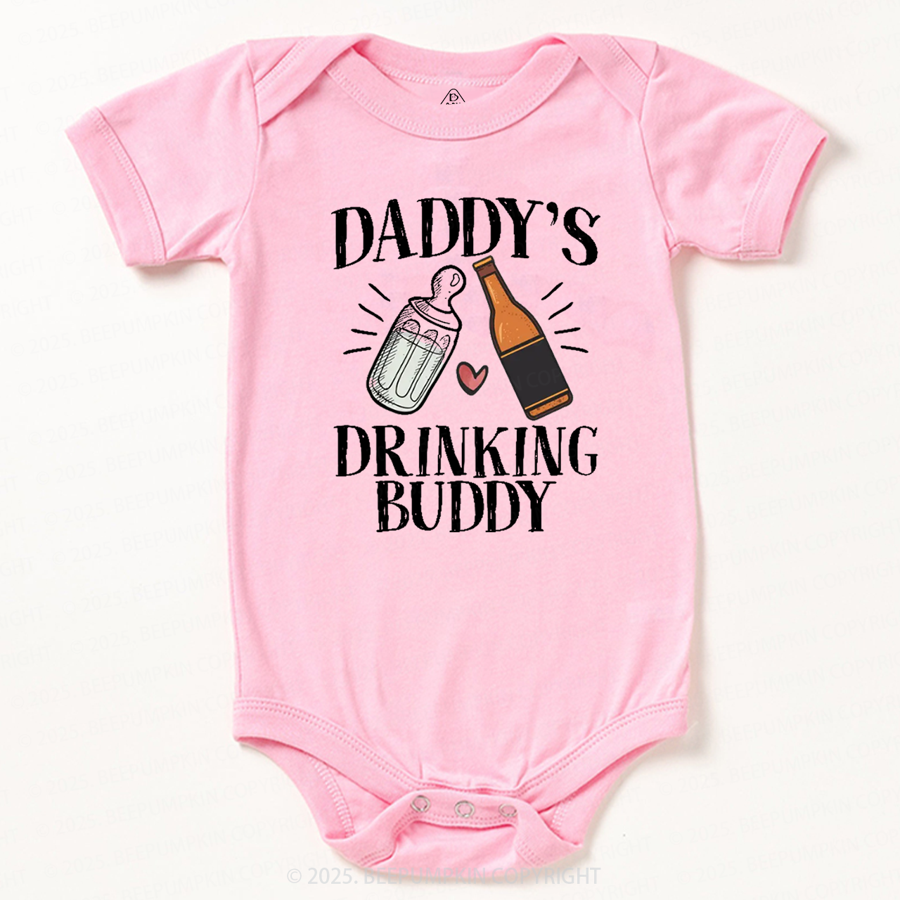 Daddy's Drinking Buddy Bodysuit Beepumpkin