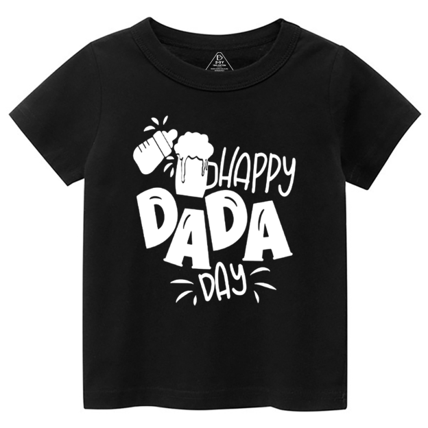 Happy Dada Day Toddler&Kid's Tees Beepumpkin