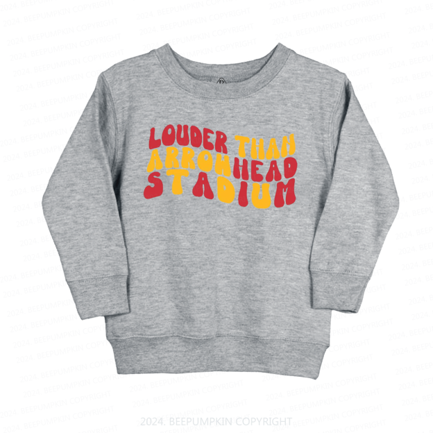 Louder Than Stadium KC Kids Sweatshirt