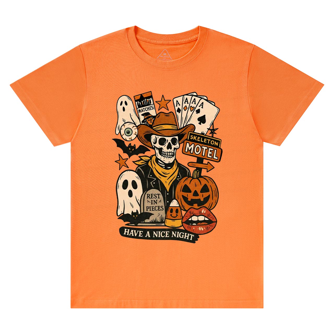 Spooky Western Skeleton T-Shirts Beepumpkin