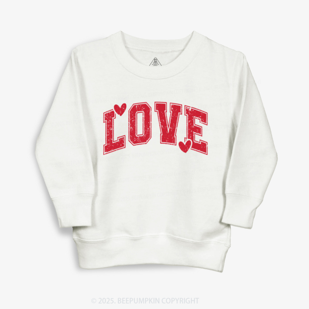 Simply Love Valentine's Day Kid's Sweatshirt