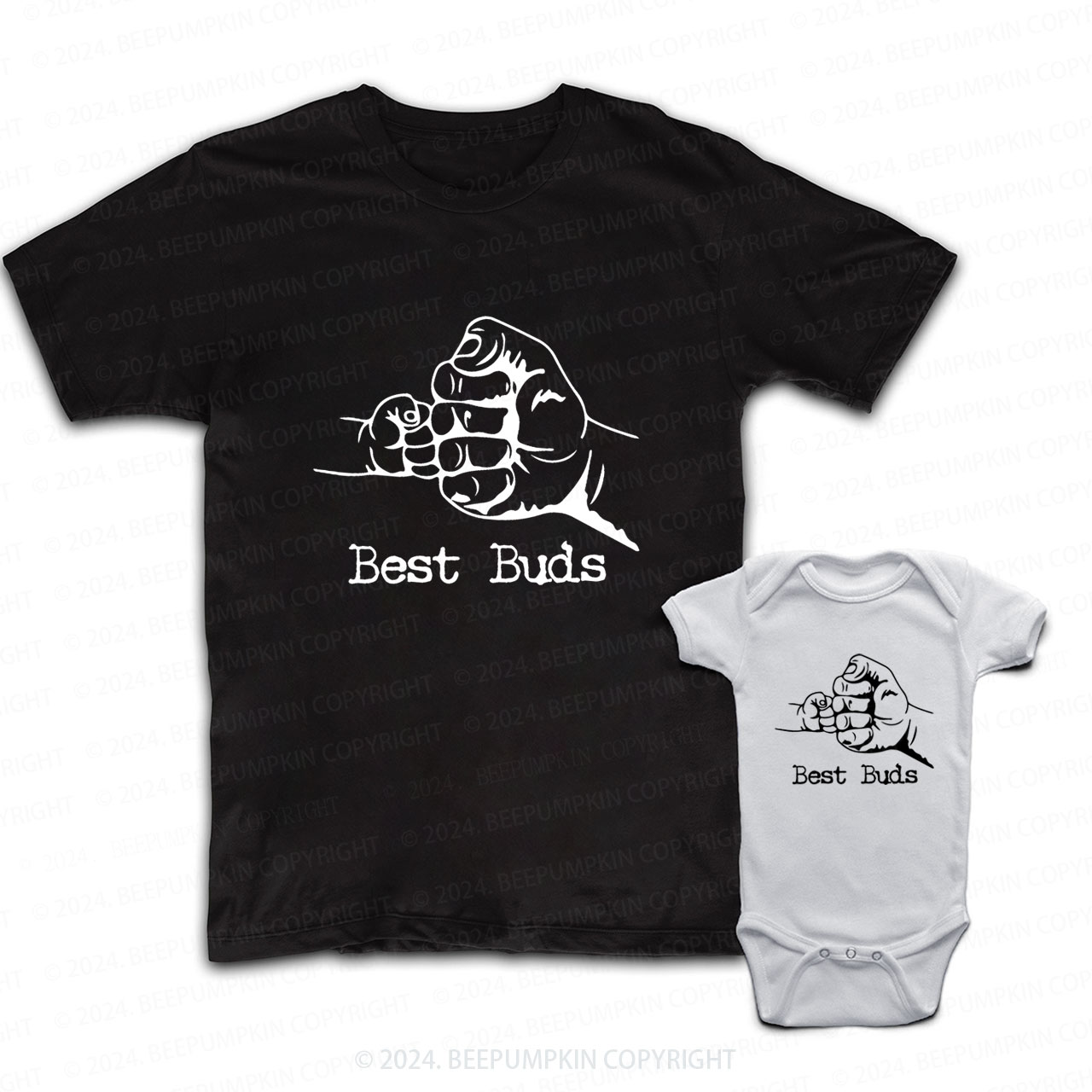 Best Buds Daddy And Me Matching Shirt