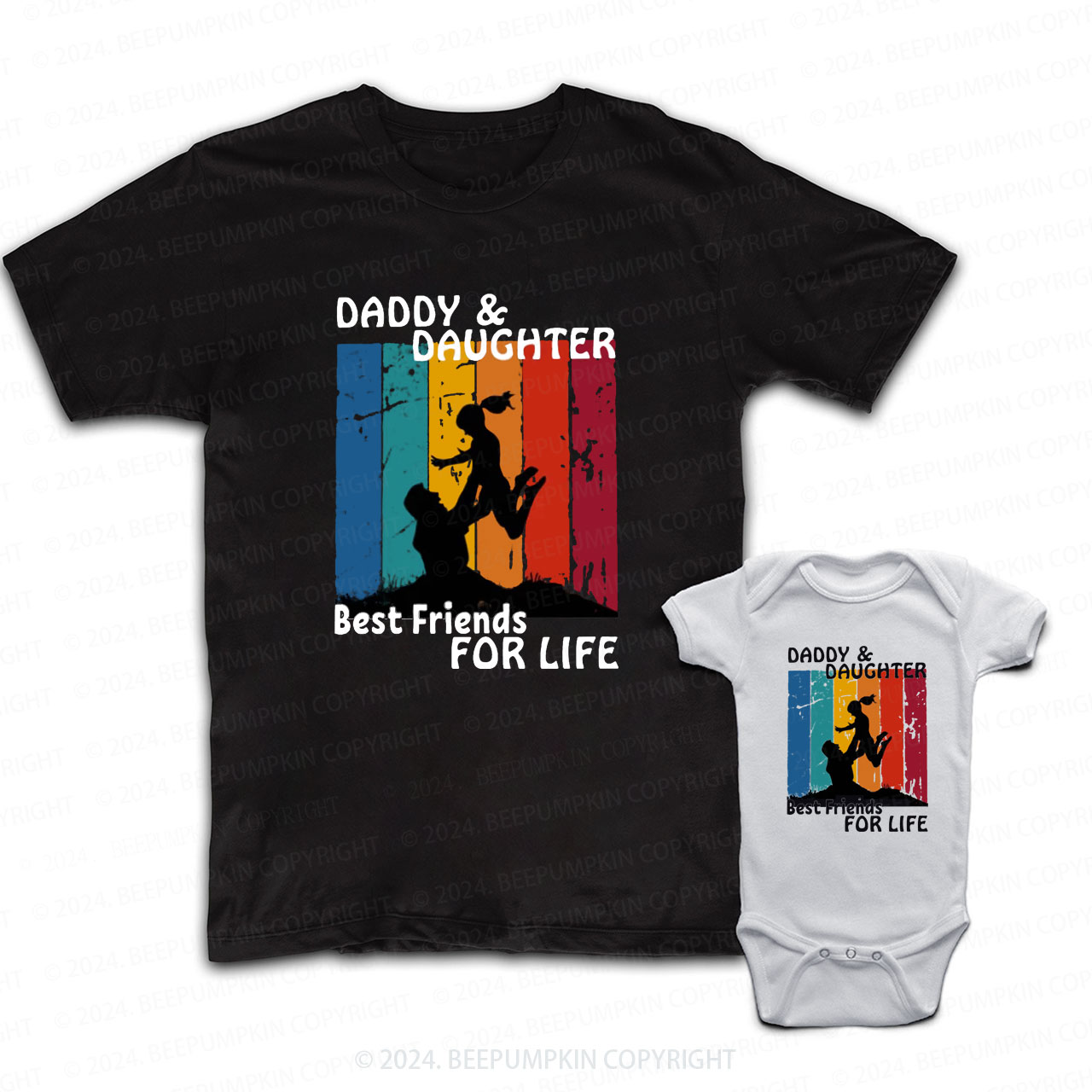 Daddy And Daughter Best Friends For Life Daddy And Me Matching Shirt