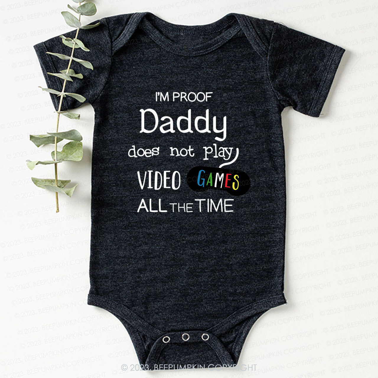 Video Games Bodysuit For Baby 