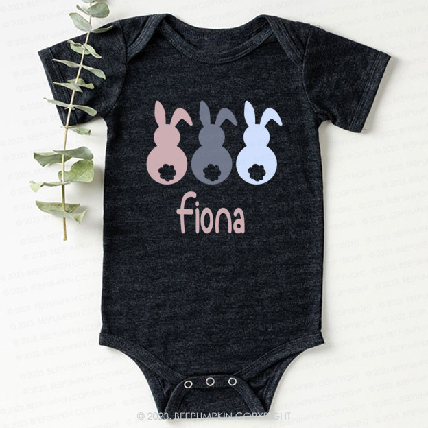 Three Rabbits Bodysuit For Baby 