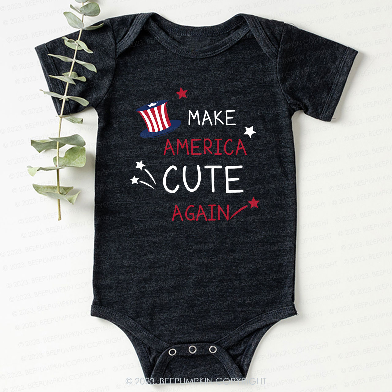 Make America Cute Again Bodysuit For Baby 