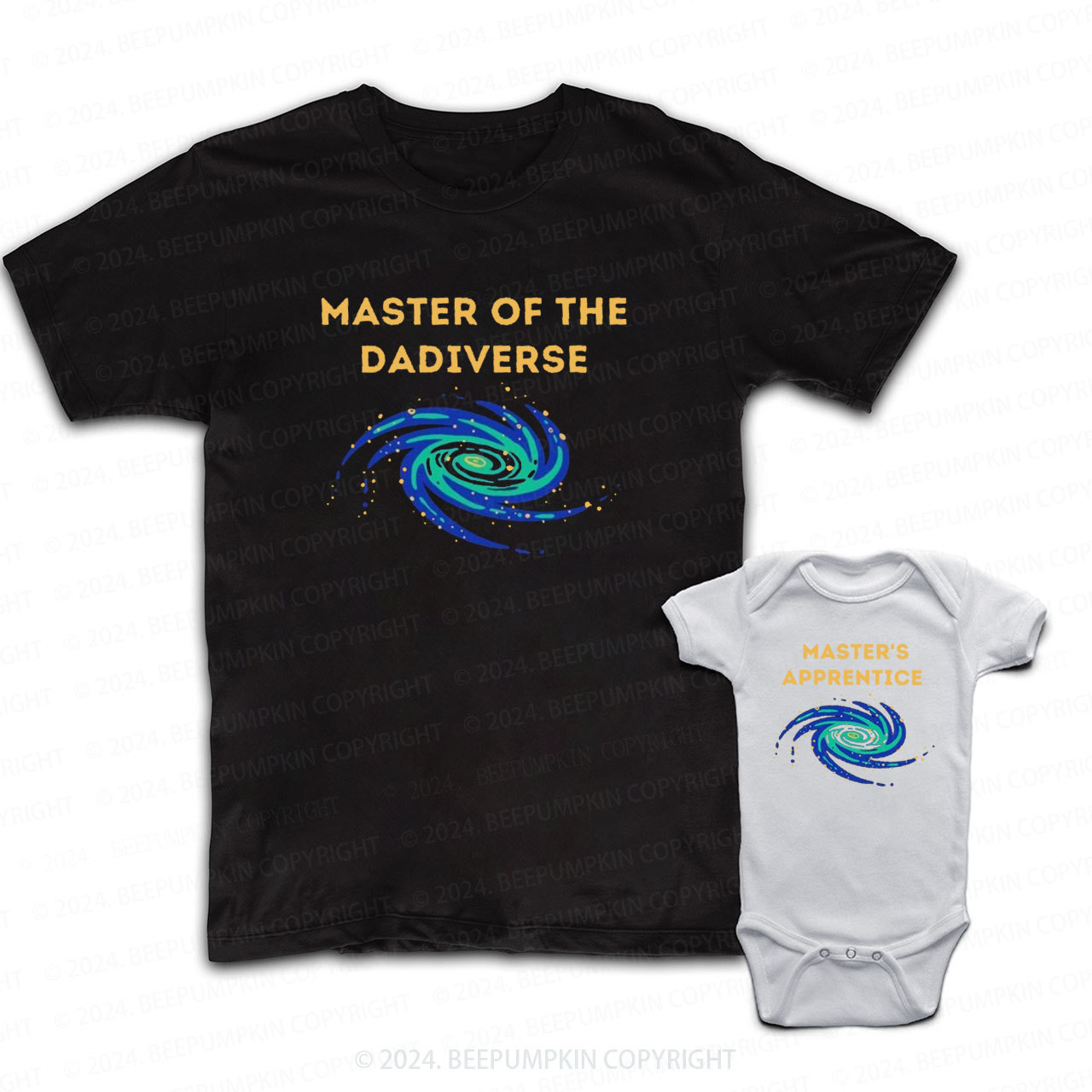 Master Of The Dadiverse Daddy And Me Matching Shirt