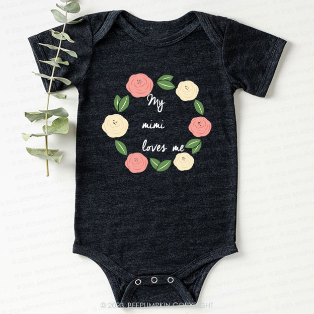 My Mimi Loves Me Bodysuit For Baby 