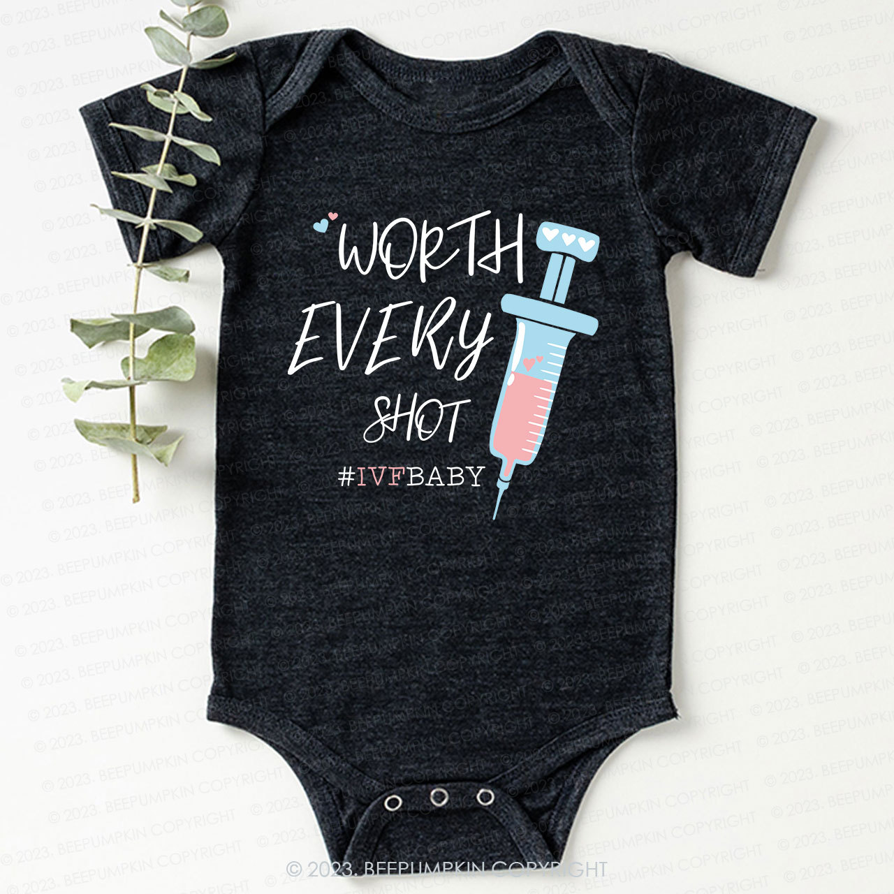 Worth Every Shot Bodysuit For Baby 7