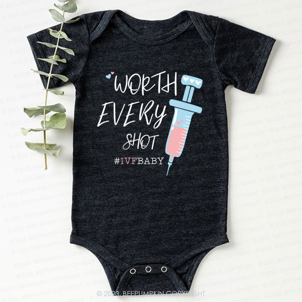 Worth Every Shot Bodysuit For Baby 7