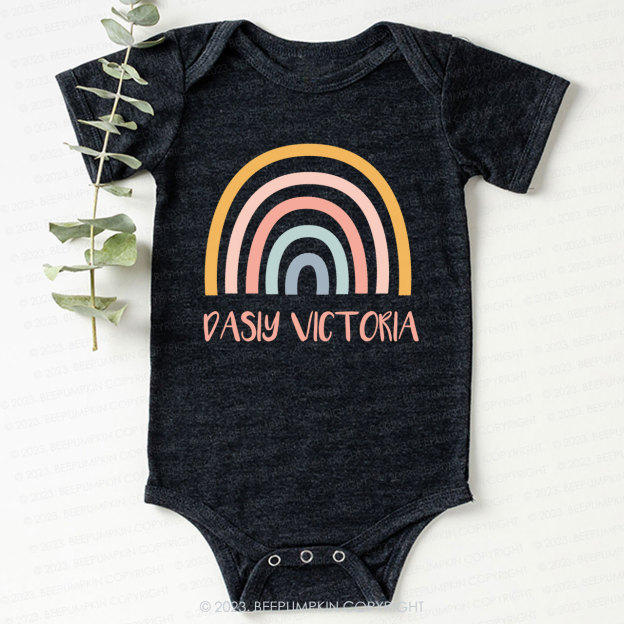 Rainbow Colorful Bodysuit For Baby 