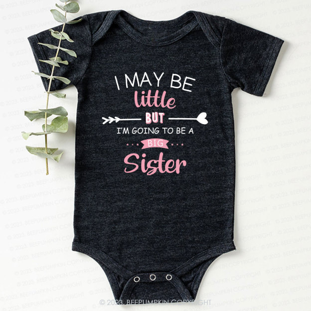 Sibling Birth Announcement Bodysuit For Baby 