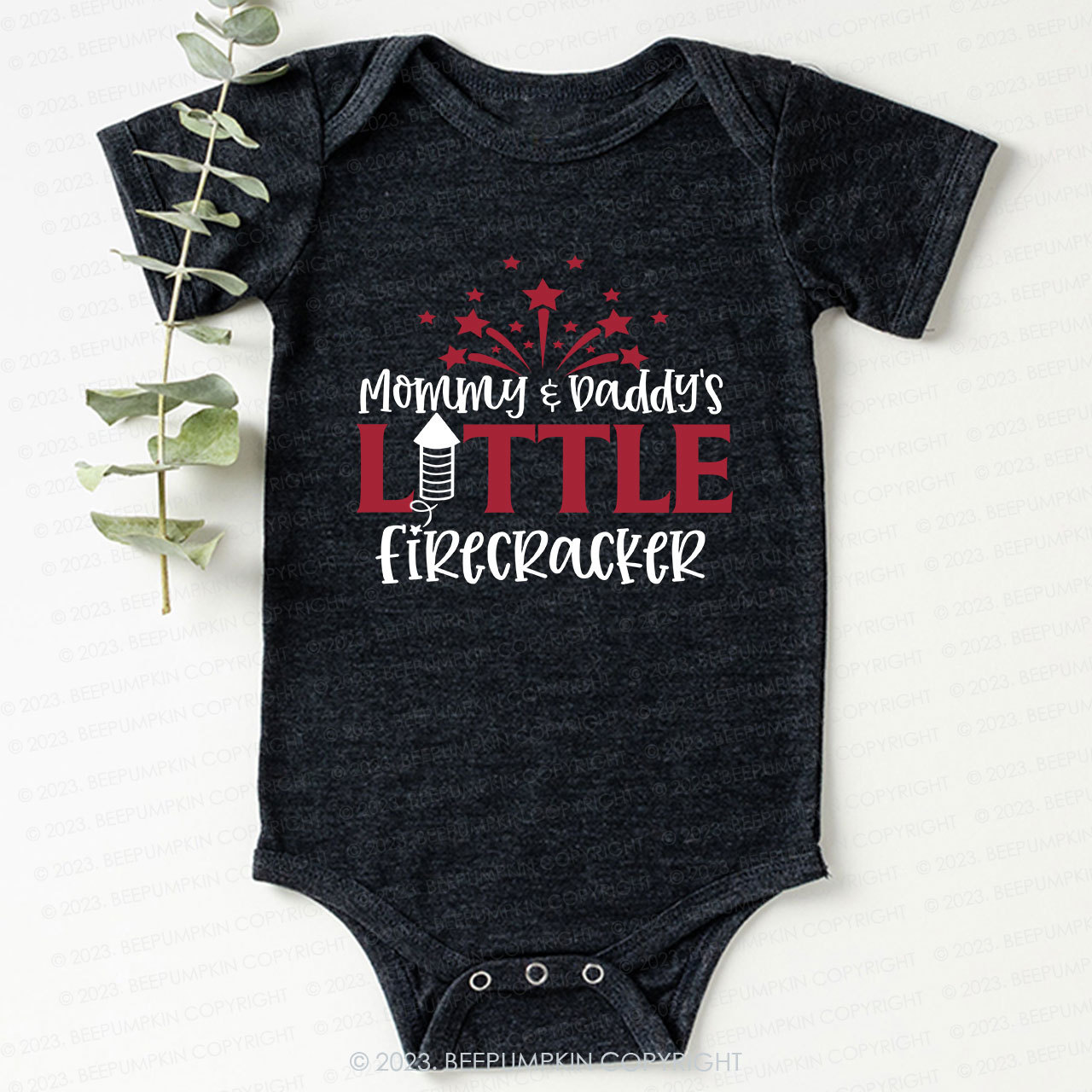 Little Firecracker Bodysuit For Baby 