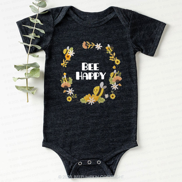 Bee Happy Bodysuit For Baby 