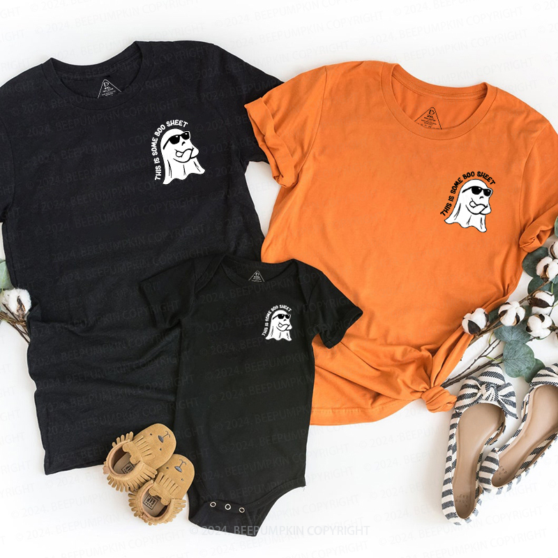This Is Some Boo Sheet Family Matching Shirts