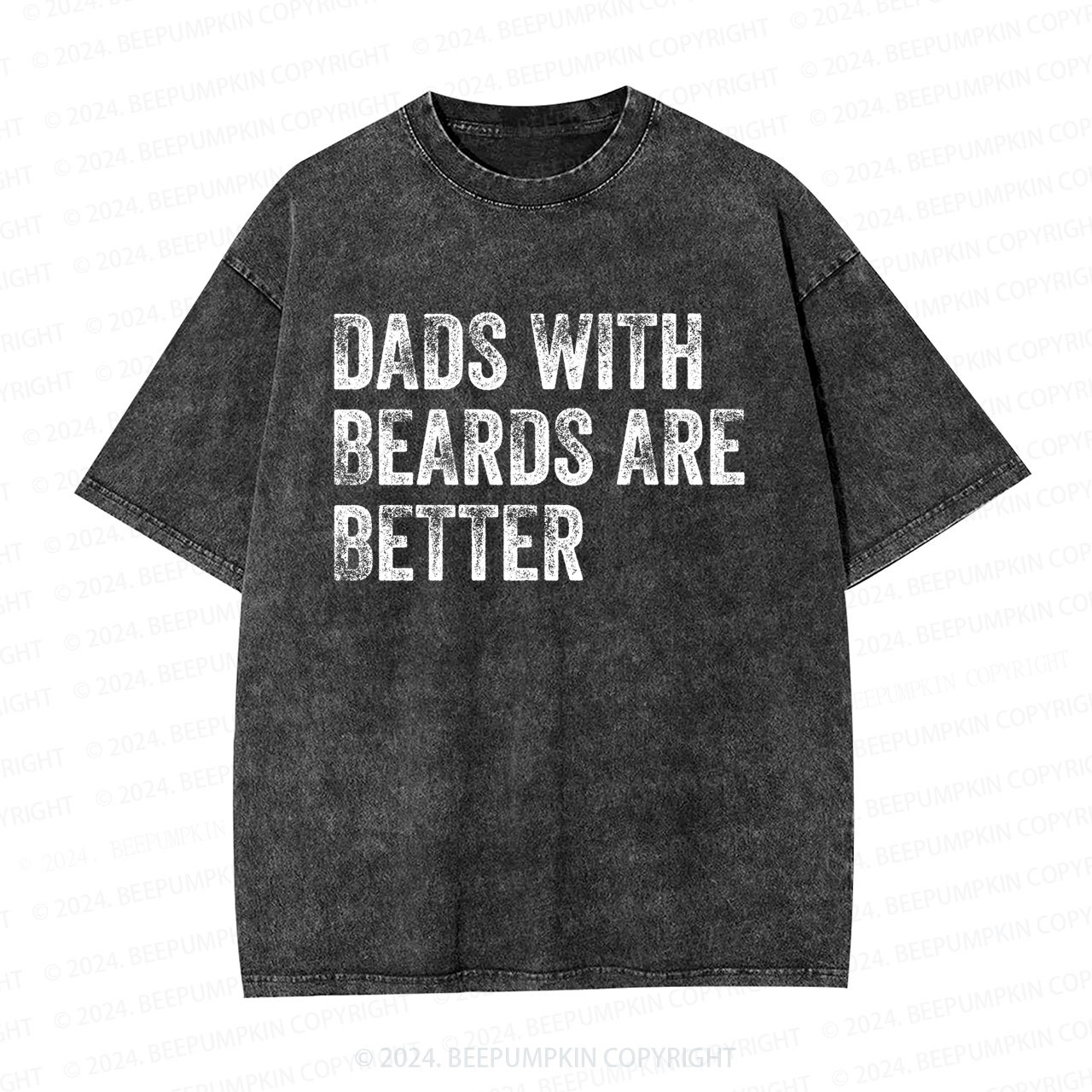 Be Nice To Me My Wife Is Pregnant Dad Washed T-Shirts Dad Washed T-Shirts  Sale-Beepumpkin™