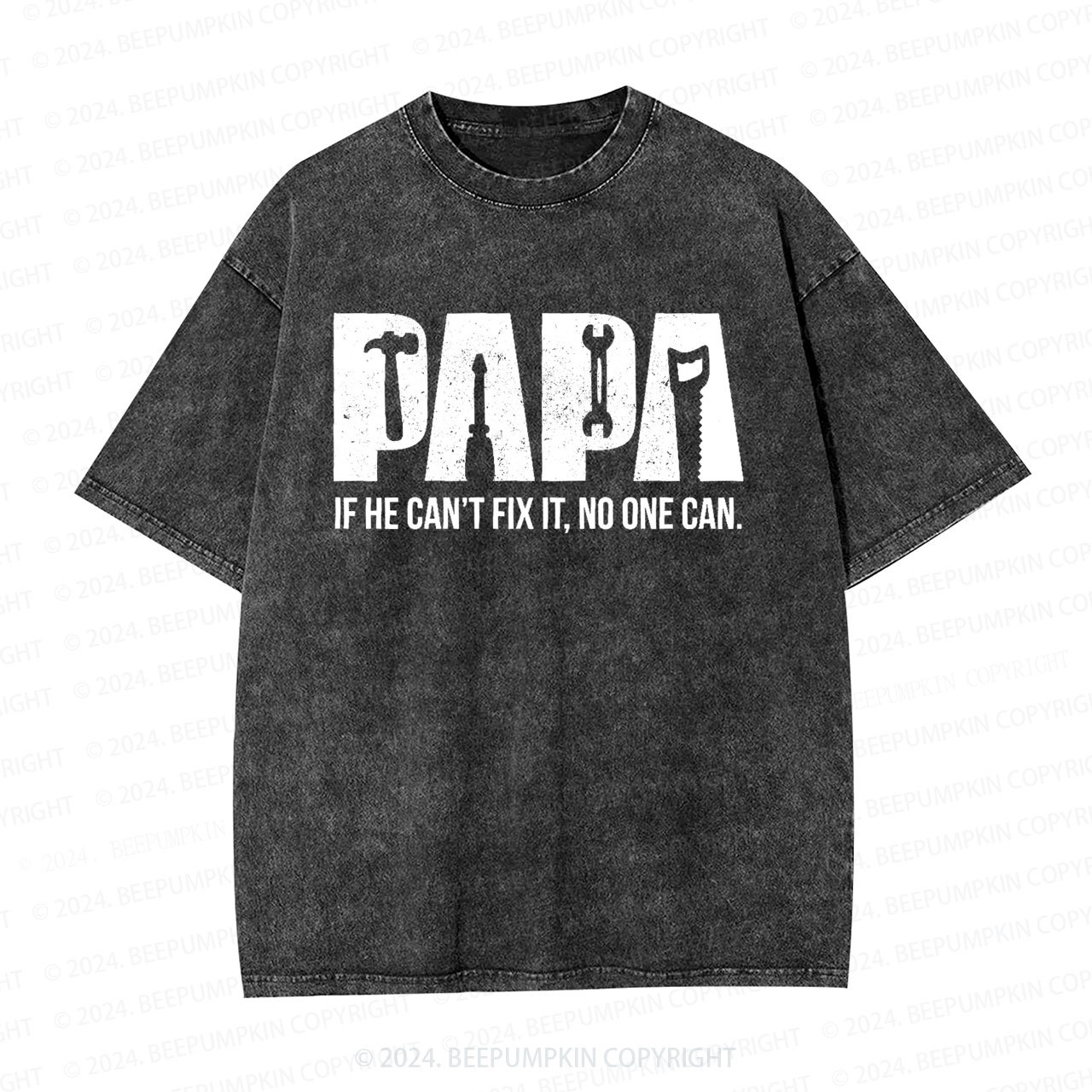 Fixer of Things Dad Washed T-Shirts 