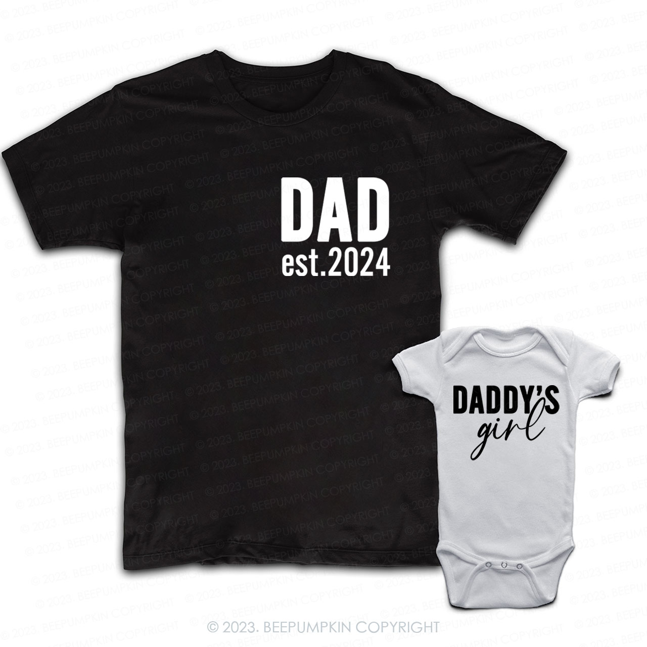 Special Dad&Dad's Boy Girl Matching Tees For Dad & Me
